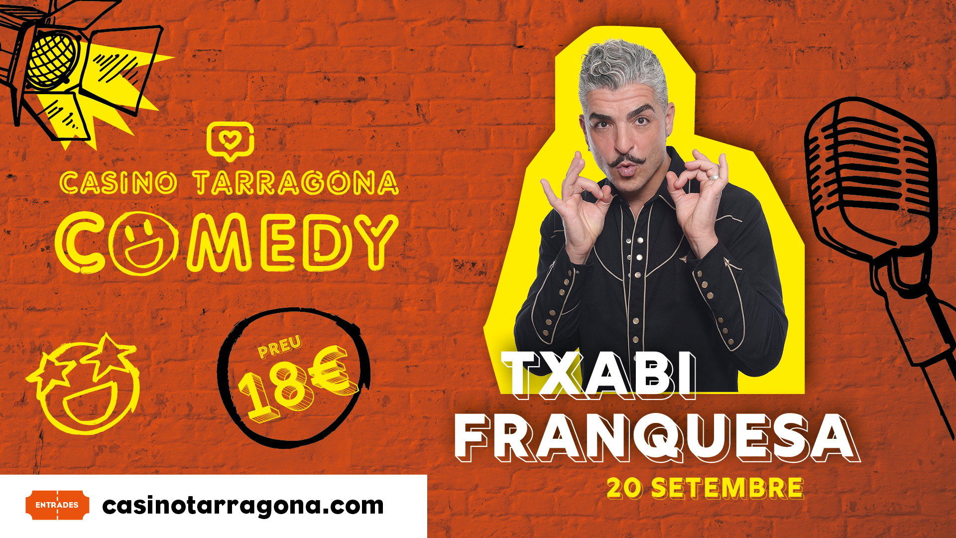 Tornen els monòlegs del Casino Tarragona Comedy